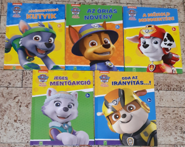 Mancs �rj�rat: J�t�konykod� kutyik + Mancs �rj�rat: Az �ri�s n�v�ny + Mancs �rj�rat: A m�hold megment�se + Mancs �rj�rat: A m�hold megment�se + Mancs �rj�rat: Oda az ir�ny�t�s... !