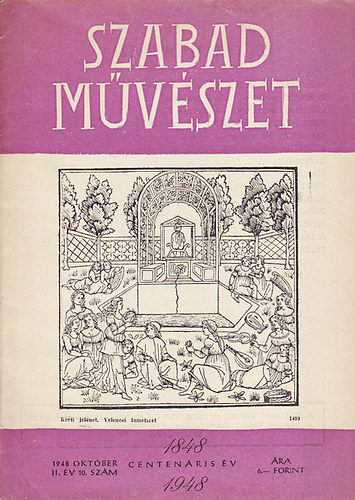 Szabad Mvszet 1948. II. vf. 10. szm