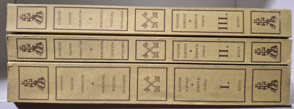 Vatikáni Magyar Okirattár - Második sorozat I-III. - Magyarországi pápai követek jelentései 1524-1526. + Buonvisi bíbornok bécsi nuntius jelentései + Erdélyországi pápai követek jelentései VIII. Kelemen idejéből