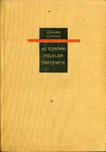 Guiseppe Cocchiara - Az európai folklór története