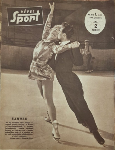 Sport Lap- �s K�nyvkiad� - K�pes Sport 1960 VII. �vfolyam 1,2, 4-15, 19, 21, 23-52. sz�mok lapsz�monk�nt