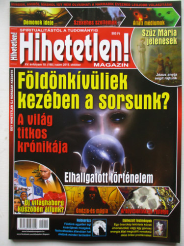 Hihetetlen! magazin - 2015 okt�ber