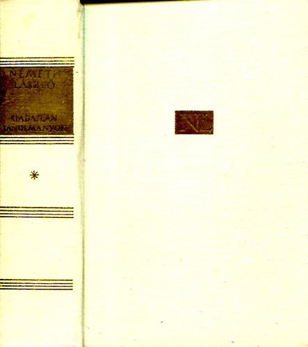 Németh László - Kiadatlan tanulmányok I.