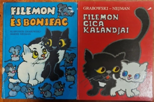 Grabowski- Nejman - 2db Filemon cica:Filemon és Bonifác+Filemon cica kalandjai