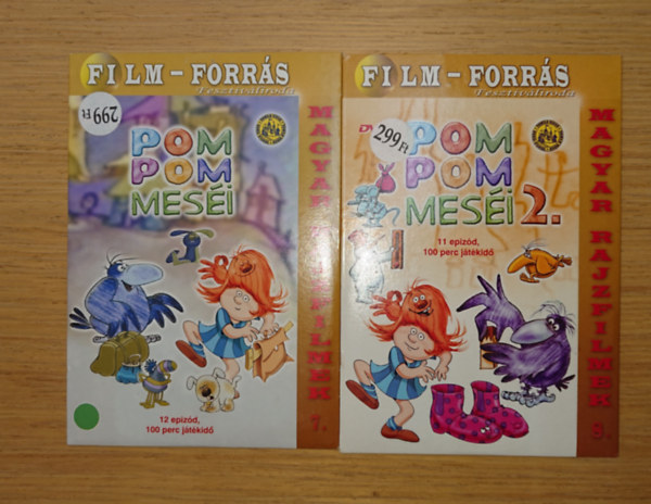 Sajdik Ferenc Csuk�s Istv�n - 2 Pom-Pom DVD: Pom-Pom mes�i (12 epiz�d),  Pom-Pom mes�i 2. (11 epiz�d)