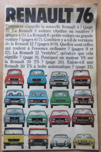 Renault 76 - prospektus