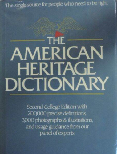 The American Heritage Dictionary