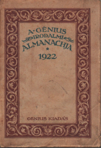B�lint Lajos - A g�nius irodalmi almanachja 1922