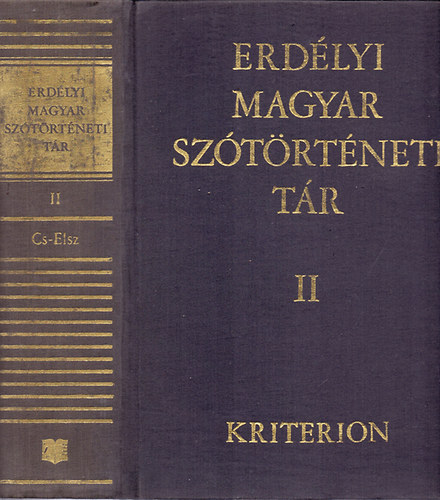 Szab� T. Attila  (szerk.) - Erd�lyi magyar sz�t�rt�neti t�r II. CS-ELSZ