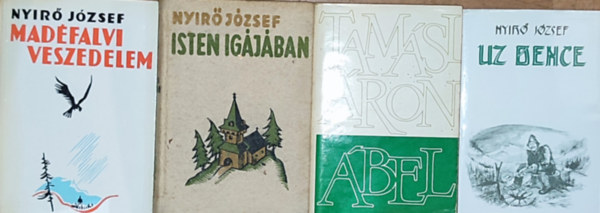 Nyírő József - 4db Nyírő József mű - Isten igájában, Ábel, Madéfalvi veszedelem, Uz Bence