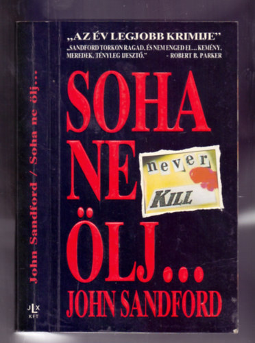 John Sandford - Soha ne �lj...(Never kill)