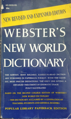 David B. Guralnik - Webster's new world dictionary of the american language