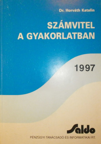 Dr. Horv�th Katalin - Sz�mvitel a gyakorlatban 1997
