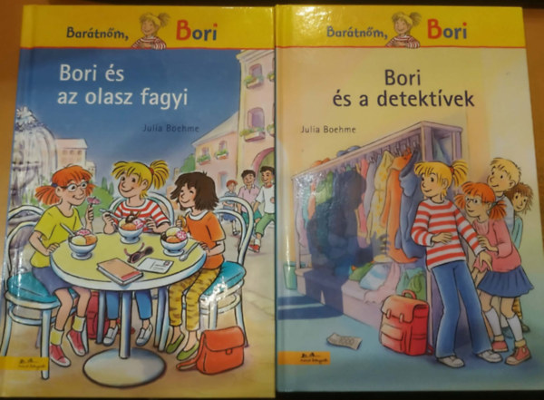 Herdis Albrecht Julia Boehme - 2 db Barátnőm, Bori: Bori és a detektívek + Bori és az olasz fagyi