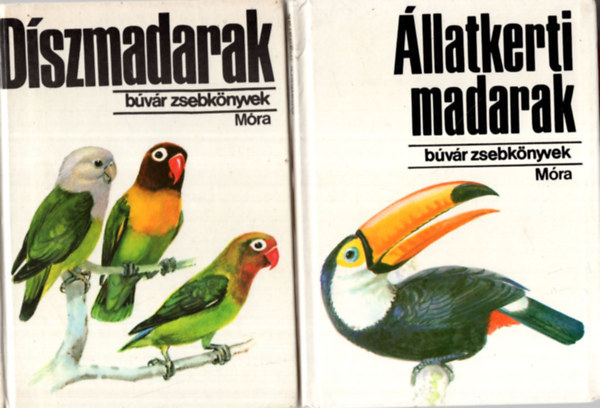 5 db B�V�R zsebk�nyvek sorozatb�l: Kuty�k + �llatkerti madarak + D�szmadarak + Gy�m�lcs�k + Vadvir�gok 2.