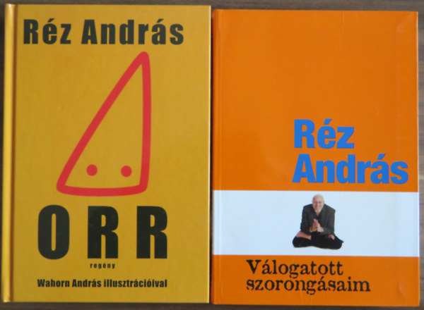 Rz Andrs - 2 db Rz Andrs ktet: Orr + Vlogatott szorongsaim