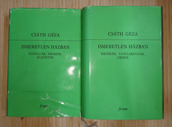 Csáth Géza - Ismeretlen házban I-II.