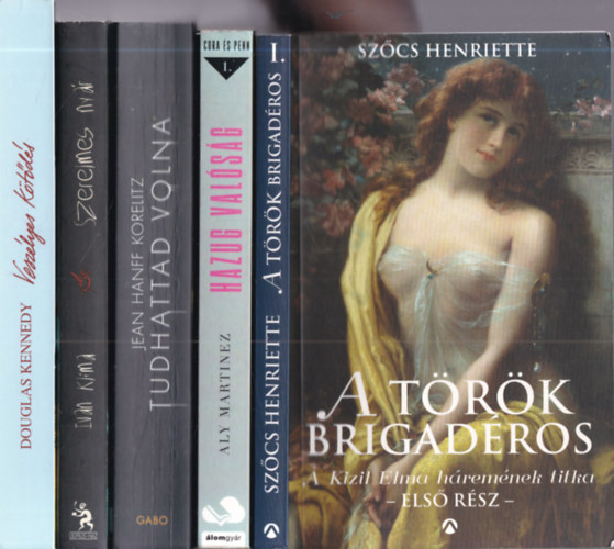 Aly Martinez, Jean Hanff Korelitz, Ivan Klima, Douglas Kennedy Szőcs Henriette - 5 db. romantikus regény (A török brigadéros + Hazug valóság + Tudhattad volna + Szerelmes nyár + Veszélyes kötődés)