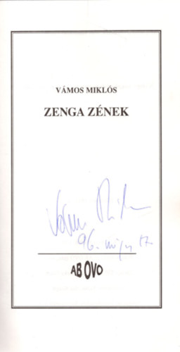 V�mos Mikl�s - Zenga z�nek