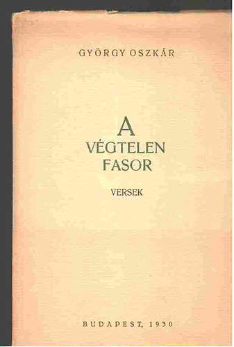 Gy�rgy Oszk�r - A v�gtelen fasor