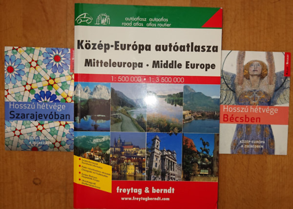 2 Hossz htvge Kzp-Eurpban ajndk Kzp Eurpa autatlaszval (1:500000) - Hossz htvge Bcsben, Hossz htvge Szarajevban