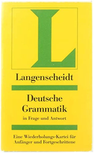 Langenscheidts Grammatik in Frage und Antwort, Deutsch