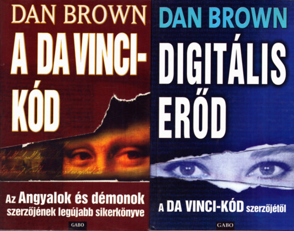 Dan Brown - A Da Vinci-k�d + Digit�lis er�d (2 m�)