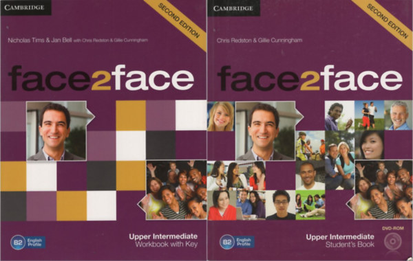 Gillie Cunningham, Nicholas Tims, Jan Bell Chris Redston - face2face Upper Intermediate Student's Book + Workbook with Key