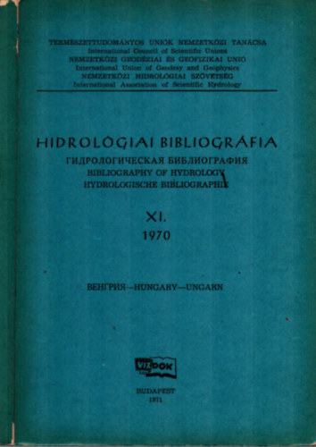 Fischer gnes  (szerk.) - Hidrolgiai bibliogrfia XIV.