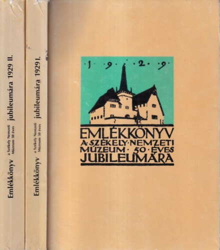 Csutak Vilmos (szerk.) - Emlékkönyv a Székely Nemzeti Múzeum ötvenéves jubileumára I-II. (reprint, kísérőfüzettel)