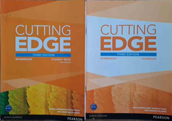 Peter Moor, Jonathan Bygrave Sarah Cunningham - Cutting Edge Intermediate Student's Book s Workbook - Third Edition