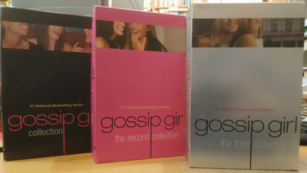 Cecily von Zeigesar - 9 db Gossip Girl 1-3 Collection: 1. Gossip Girl - All I want is everything - You know you love me + 2. You're the one that I want - I like it like that - Because I'm worth it + 3. Nobody does it better - Nothing can keep us together - Only in your dr