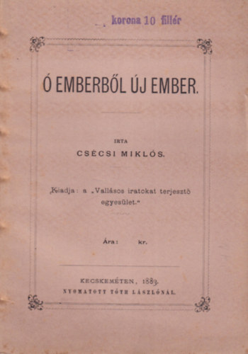 Cscsi Mikls -  emberbl j ember