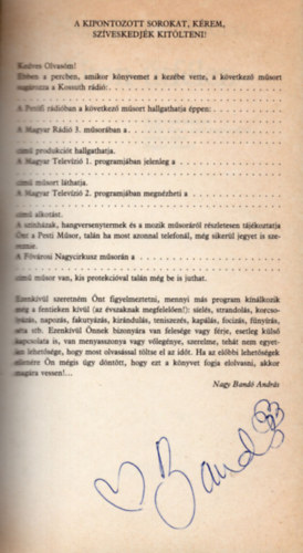 Nagy Bandó András - Úton-útfélen