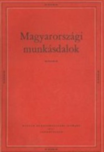 T. Szermi Borbla - Magyarorszgi munksdalok