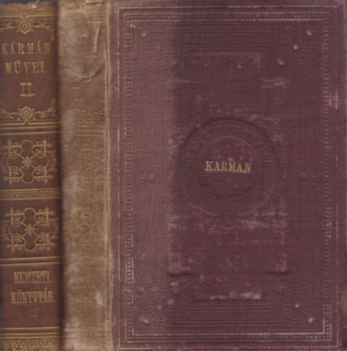 Abafi Lajos - K�rm�n J�zsef m�vei I-II.