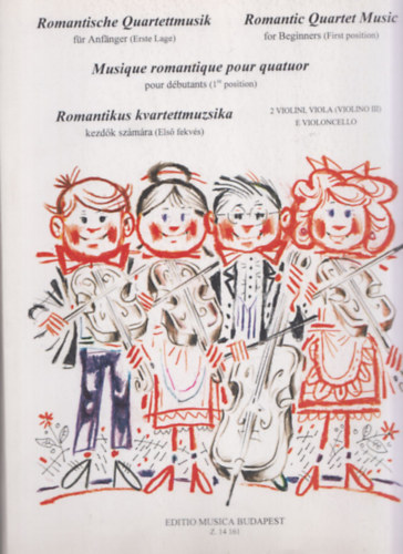 Vigh Lajos - Romantikus kvartettmuzsika kezdők számára (első fekvés)