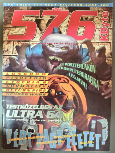 576 Kbyte VII. évfolyam 7-8. szám 1996. július-augusztus