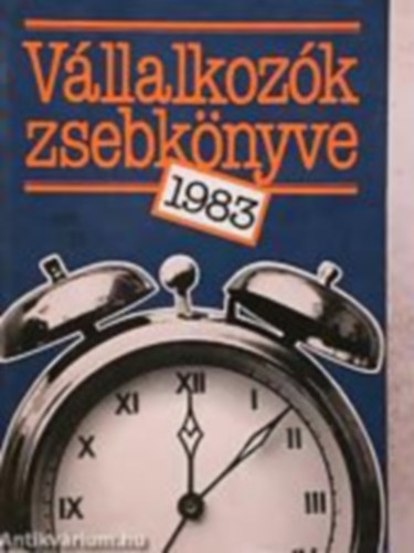 Erdős Ákos-Juhász andrás - Vállalkozók Zsebkönyve 1983