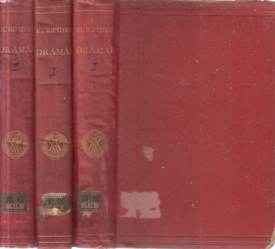 Euripides - Euripides dr�m�i I-III.