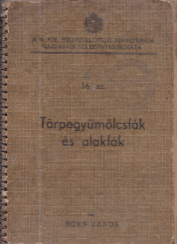 Horn Jnos - Trpegymlcsfk s alakfk