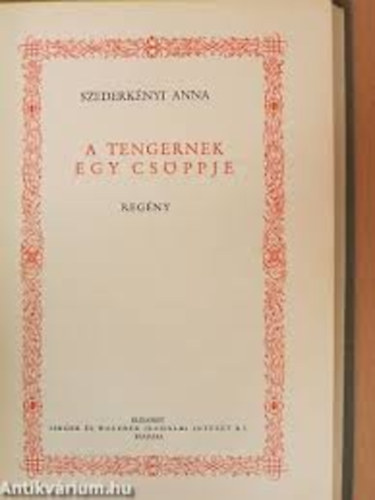 A tengernek egy cs�ppje