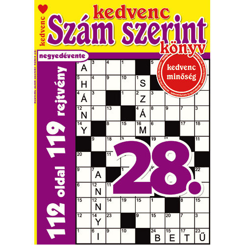 Kedvenc Szm Szerint Knyv 28.