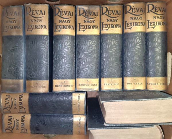 R�vai Nagy lexikona I-XI. t�red�k