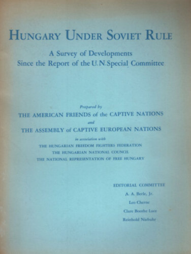 Hungary Under Soviet Rule