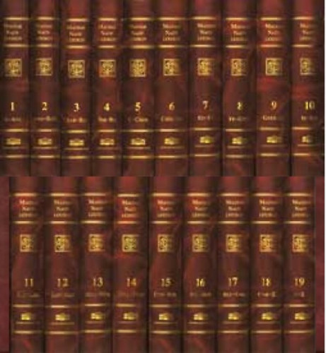 �leszt�s-Rost�s  (szerk.) - Magyar Nagylexikon I-XIX.