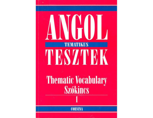 Mariusz Misztal - Angol tematikus tesztek-Szókincs 1.