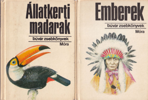 Dr. Kalmár Zoltán, Vargha Béla, Vargha-Muray, Hankó Ildikó - 3 db Búvár zsebkönyv: Emberek + Állatkerti madarak + Madarak