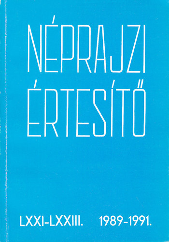 Nprajzi rtest 1989-1991 LXXI-LXXIII