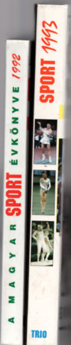 Ldonyi Lszl (szerk.) Harle Tams - 2 db A magyar sport vknyve 1992 +1993